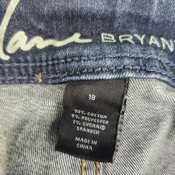 Lane Bryant Genius Fit Mid Rise Capri Jeans Size 18 - Picture 9 of 9